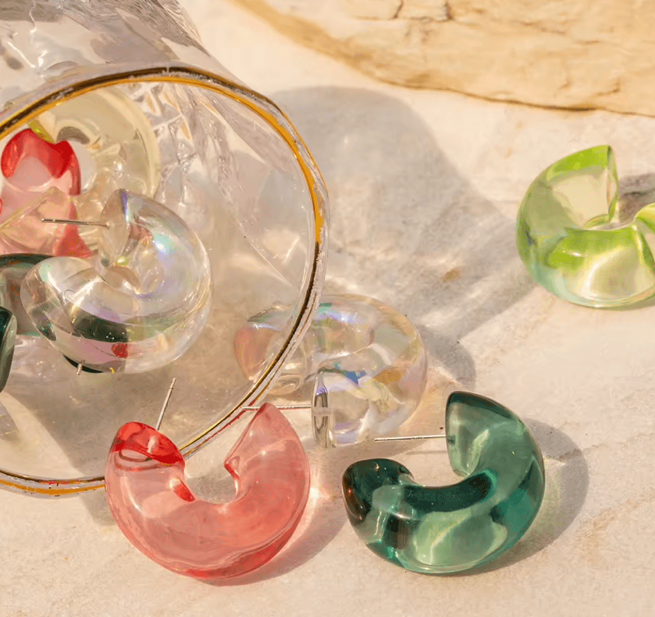 Boucle d’oreille Illona coloré